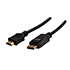 Video cable DisplayPort M - HDMI M, 1m, black, Logo blister pack