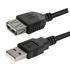 Logo USB extension (2.0), USB A male - USB A F, 1.8m, black, 10-pack, price/pc