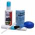 Cleaning set, for digital camera and camera, spray 50ml, microfiber, 5 wipes, 1 applicator, blowing balloon, Logo