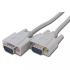 Video cable VGA (D-Sub) M - VGA (D-Sub) M, 2m, grey, Logo