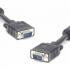 Video cable SVGA (D-sub) M - SVGA (D-sub) M, 3m, shielded, black, Logo