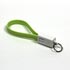 USB cable (2.0), USB A M- USB micro B M, 0.2m, light green, Logo, blister pack, key case
