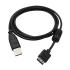 USB cable (2.0), USB A M- 12 pin M, 1.8m, black, Logo, blister pack, CANON