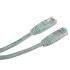 Network LAN cable UTP crossover patchcord, Cat.5e, RJ45 M - RJ45 M, 10 m, unshielded, cross, grey, for connection of 2 computers, 