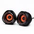 Logo loudspeakers SPZ2, 2.0, 5W, black, volume control